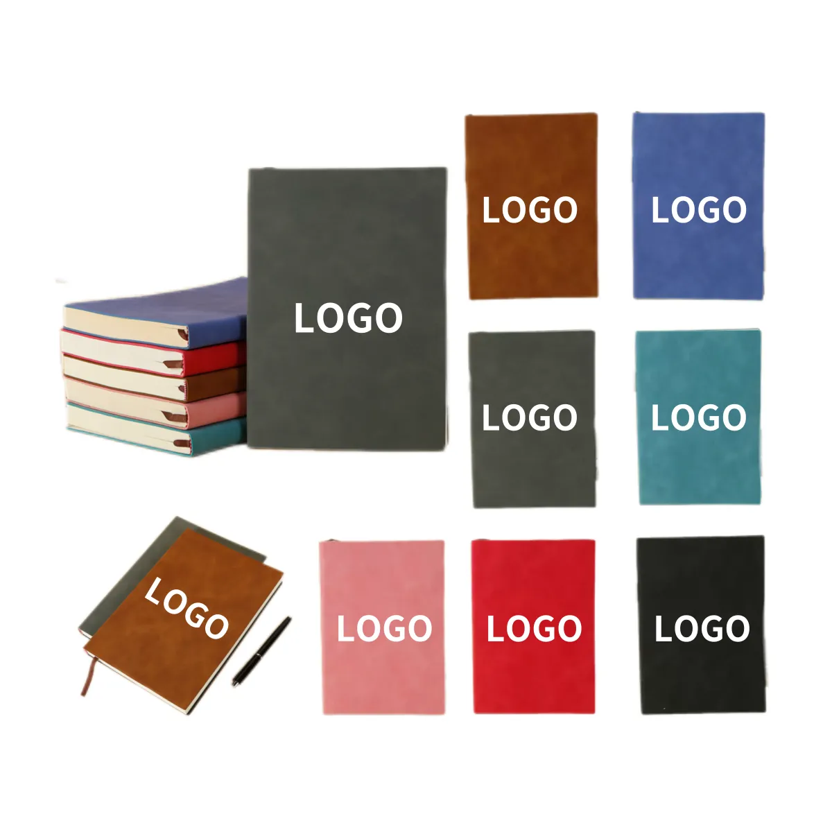 Custom Simplified And Thickened Business Notebook 2