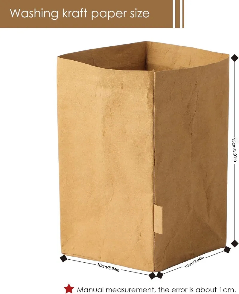 Washable Kraft Paper Bags 5