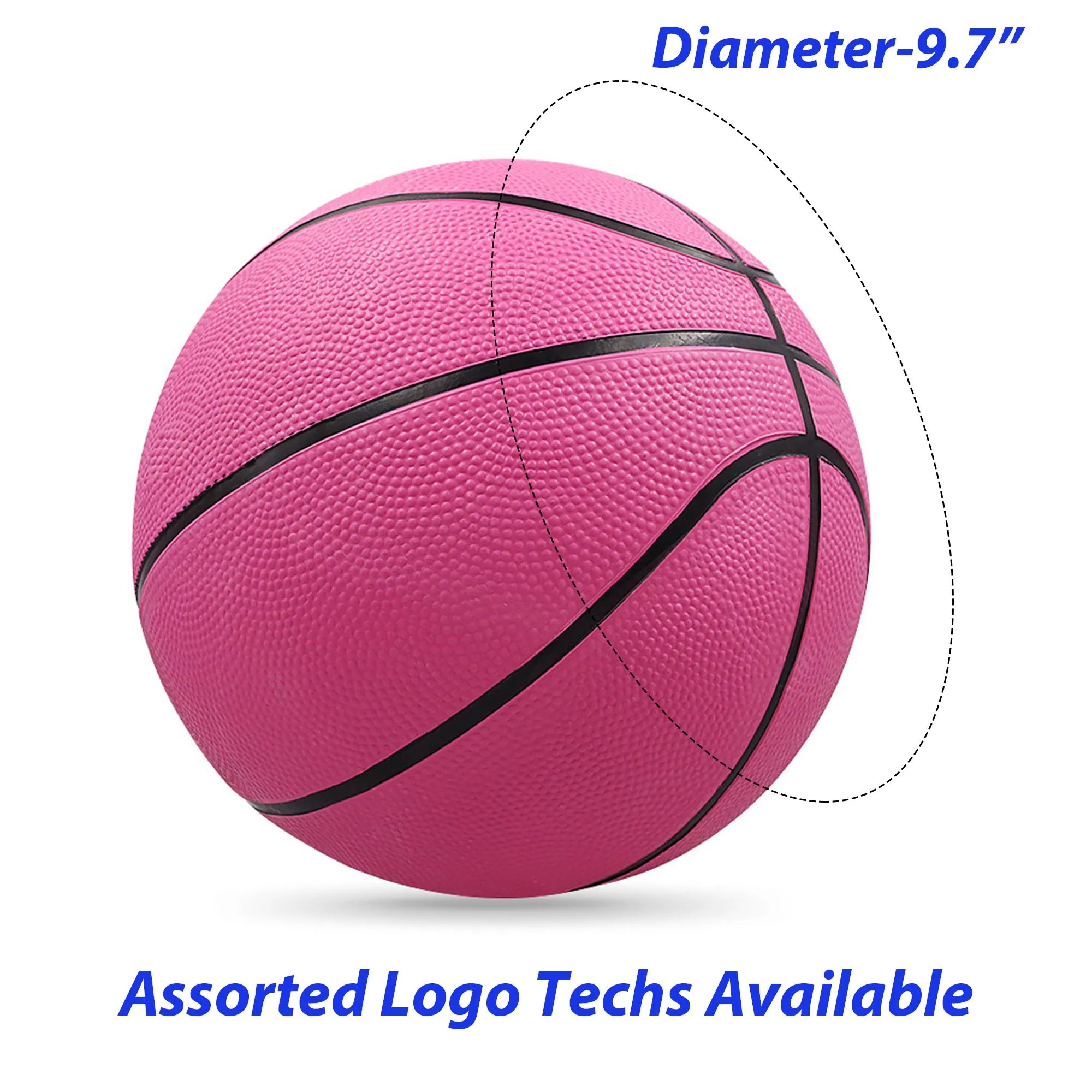 Non-slip Rubber Size 7 Basketball 5