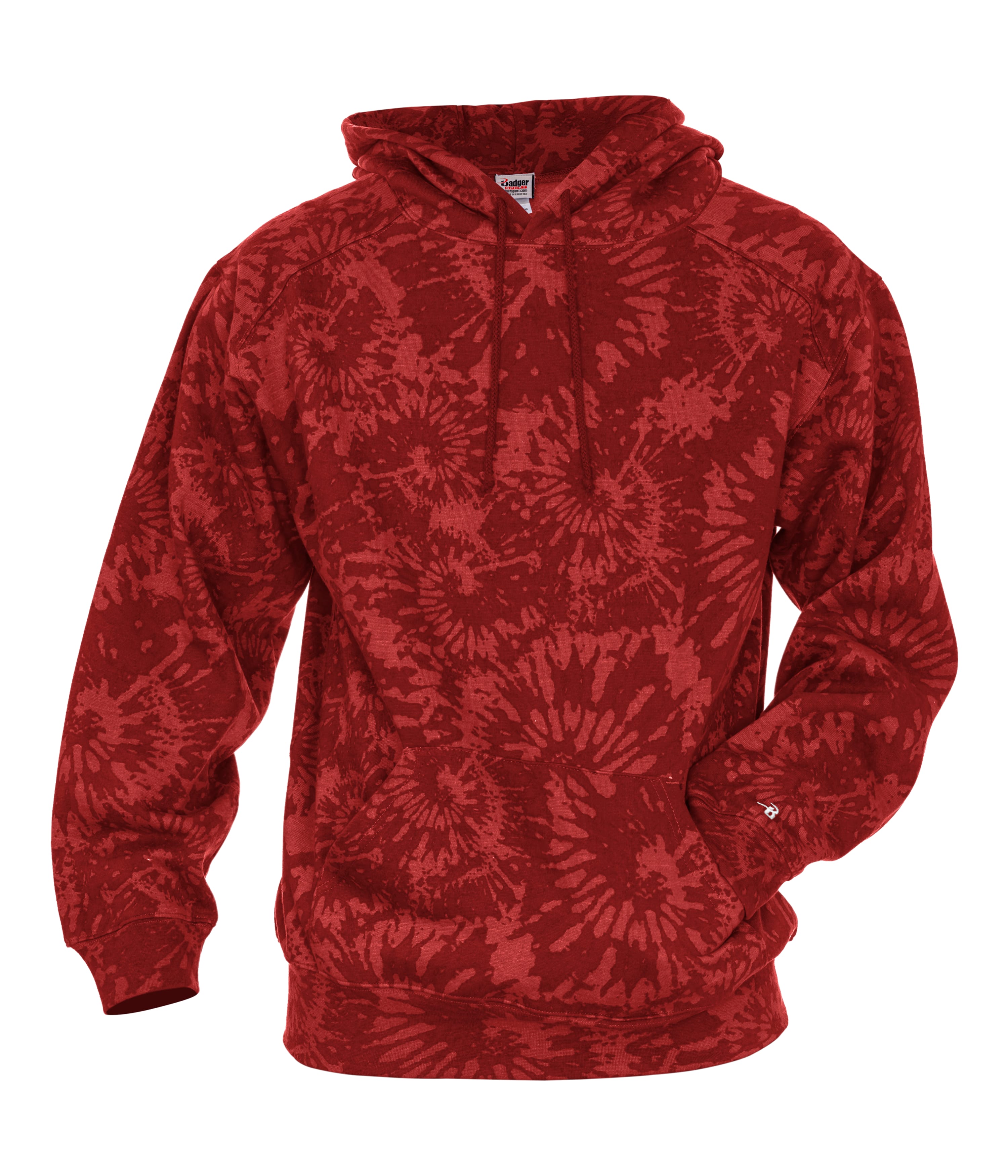 ATHLETIC FLEECE TIE-DYE HOOD 6