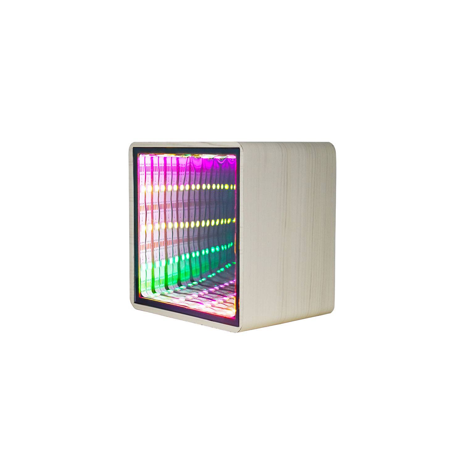 Wood Grain Mirror Light-Up Speaker 4