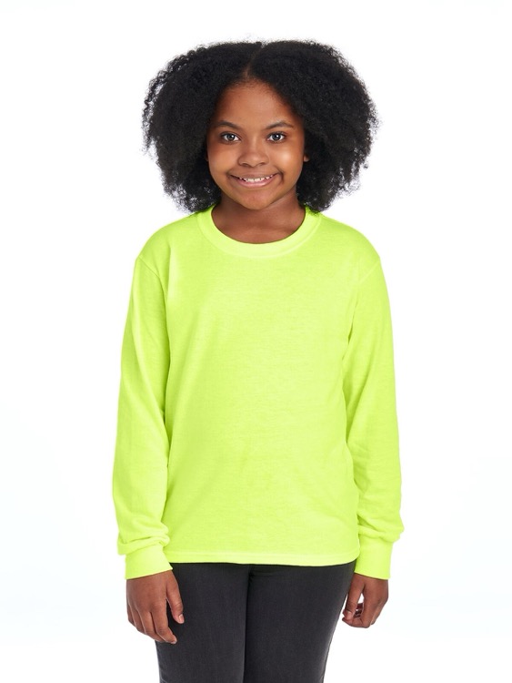 JERZEES DRI-POWER® Youth Long-Sleeve T-Shirt 3