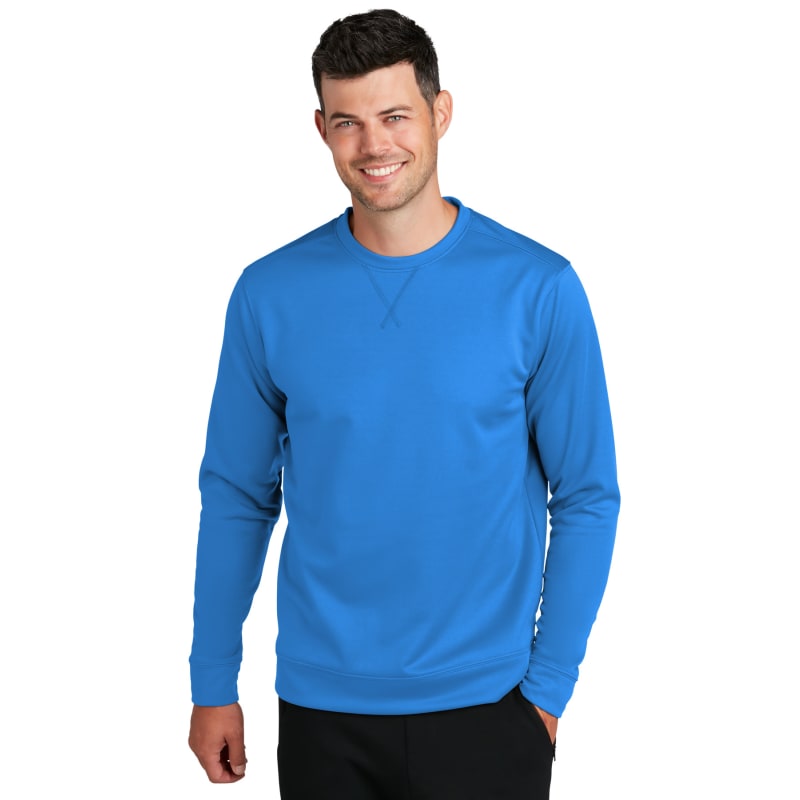 Port & Company Performance Fleece Crewneck Sweatshirt., custom hoodie or sweatshirt with logo imprint 7