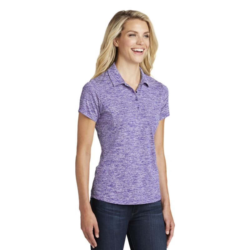 Sport-Tek Women's PosiCharge Electric Heather Polo. 39
