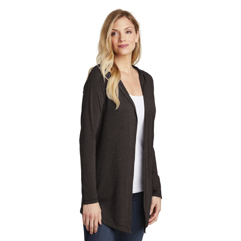 District Women's Perfect Tri Hooded Cardigan. 6