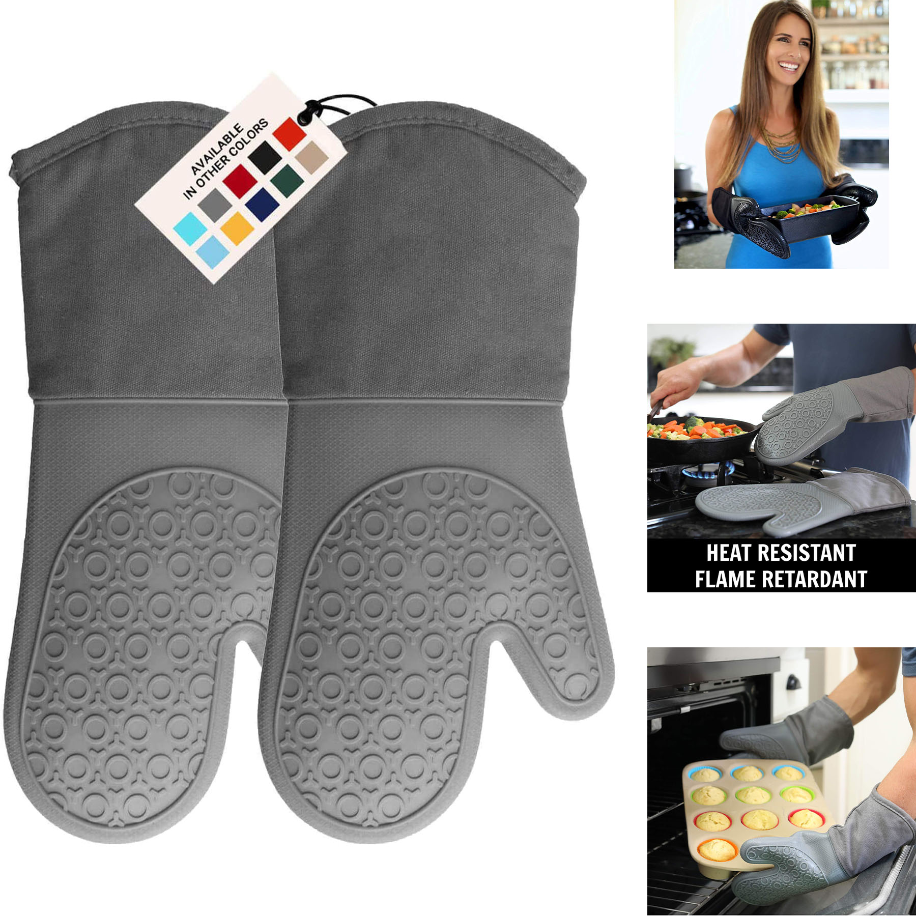 Silicone Oven Mitt