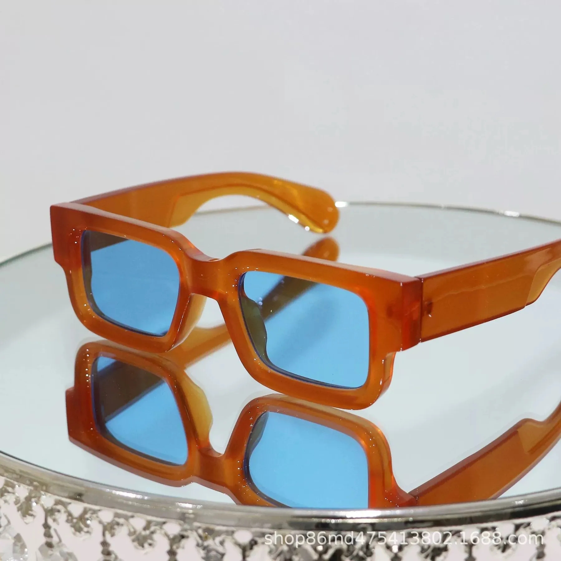 Vintage Rectangle Sunglasses 3