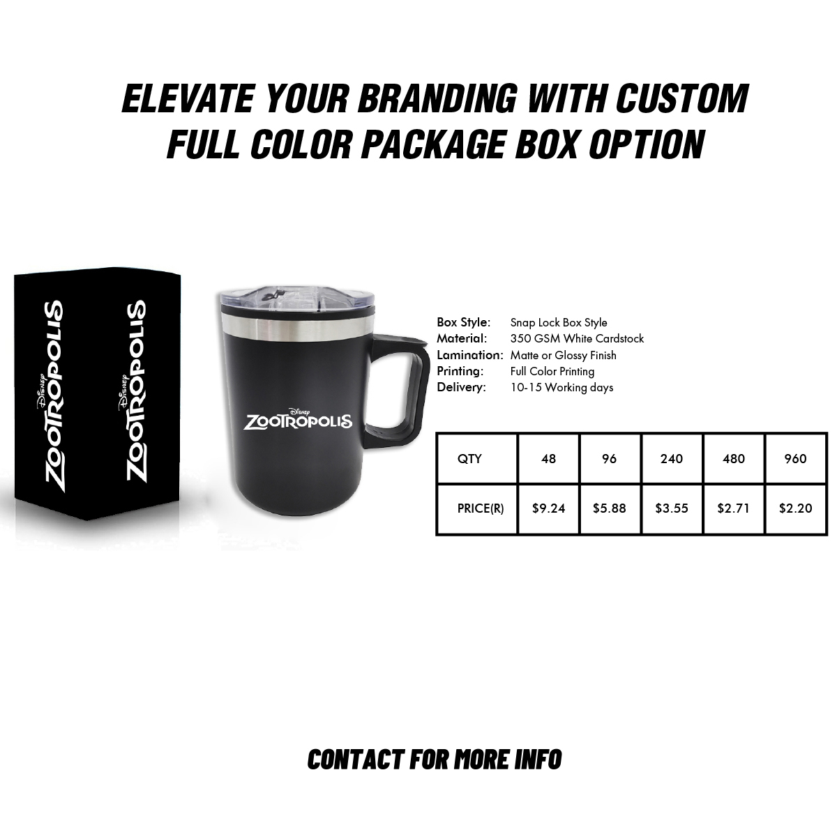 EcoSip 14oz Double Wall Camping Mug With Handle 3