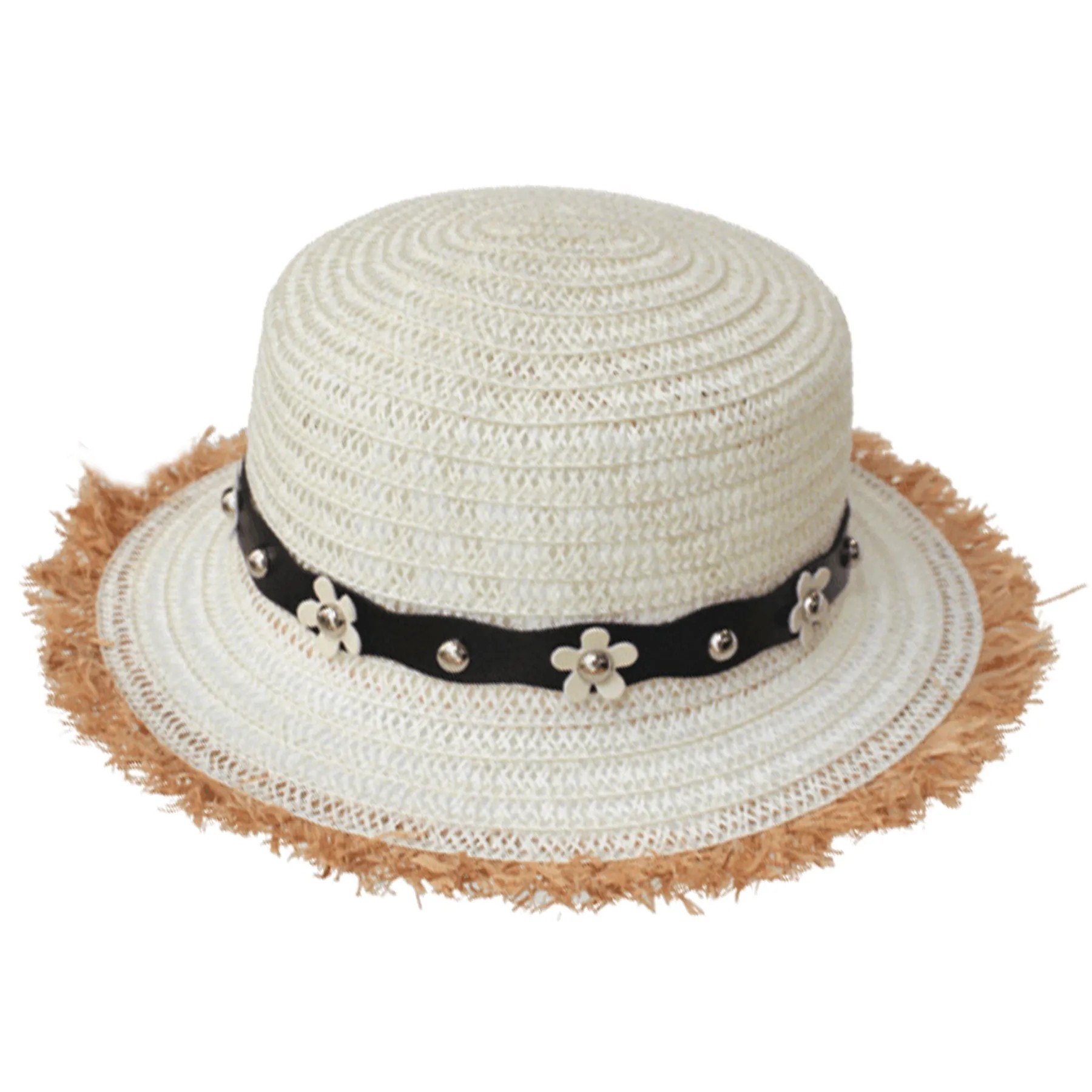 Summer Flower Beach Straw Hat For Adults 5