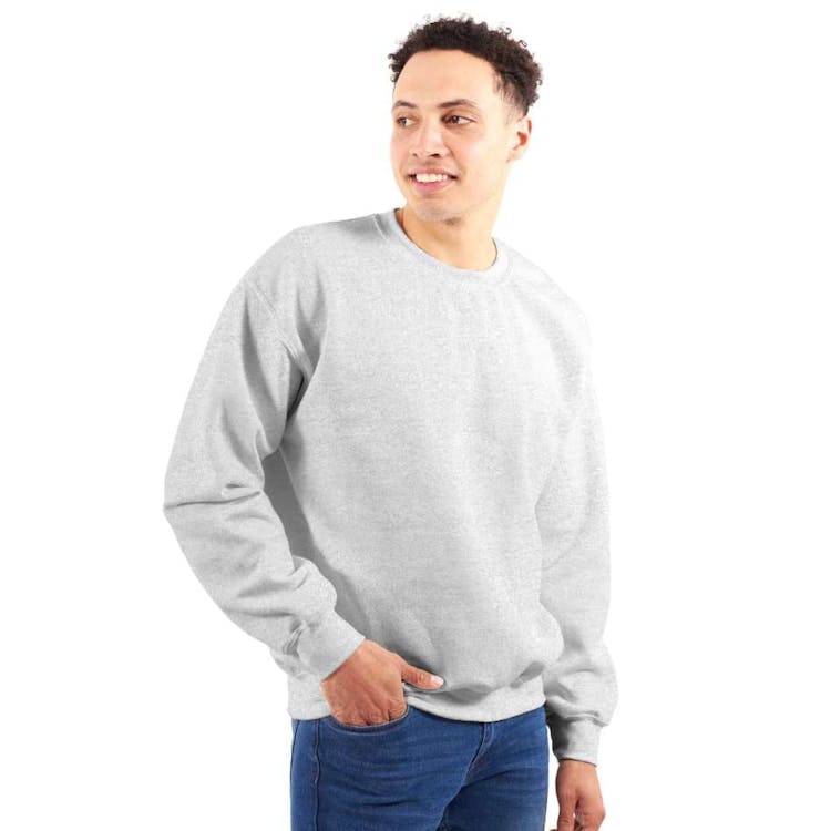 Unisex Fleece Crewneck Sweatshirts Size S-XL 1