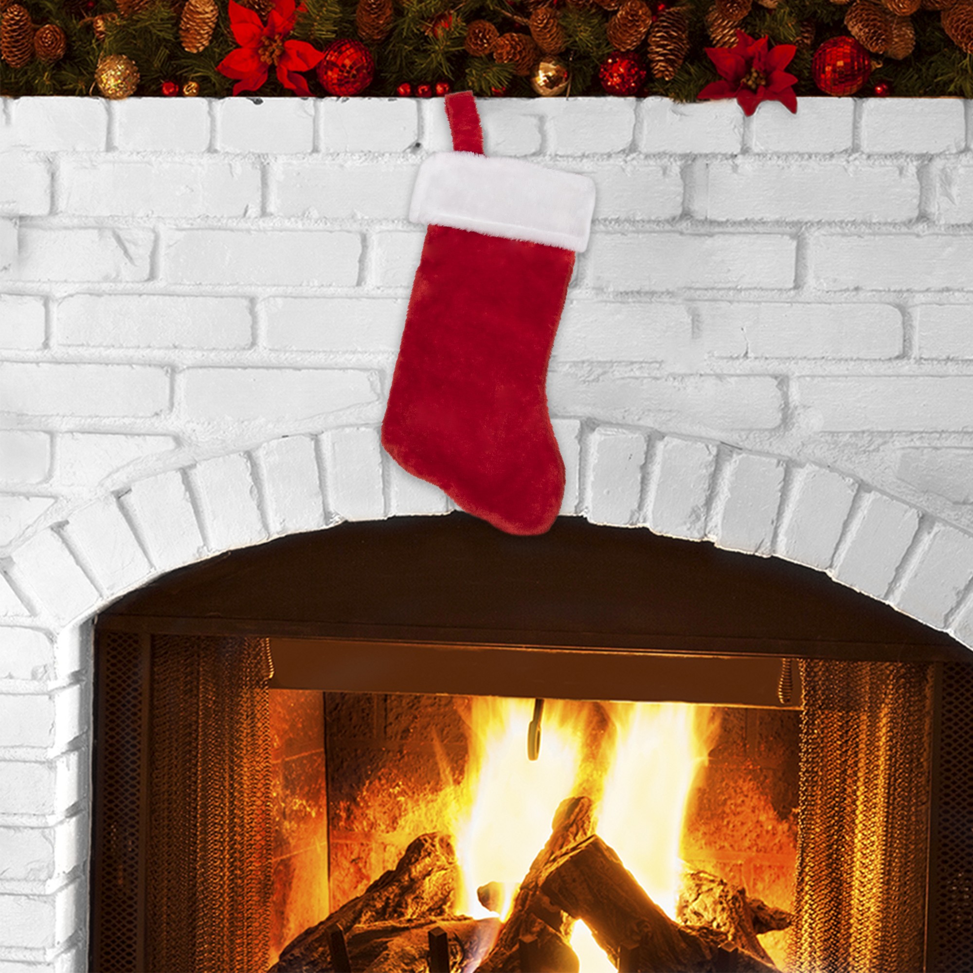 Plush Christmas Stocking 2