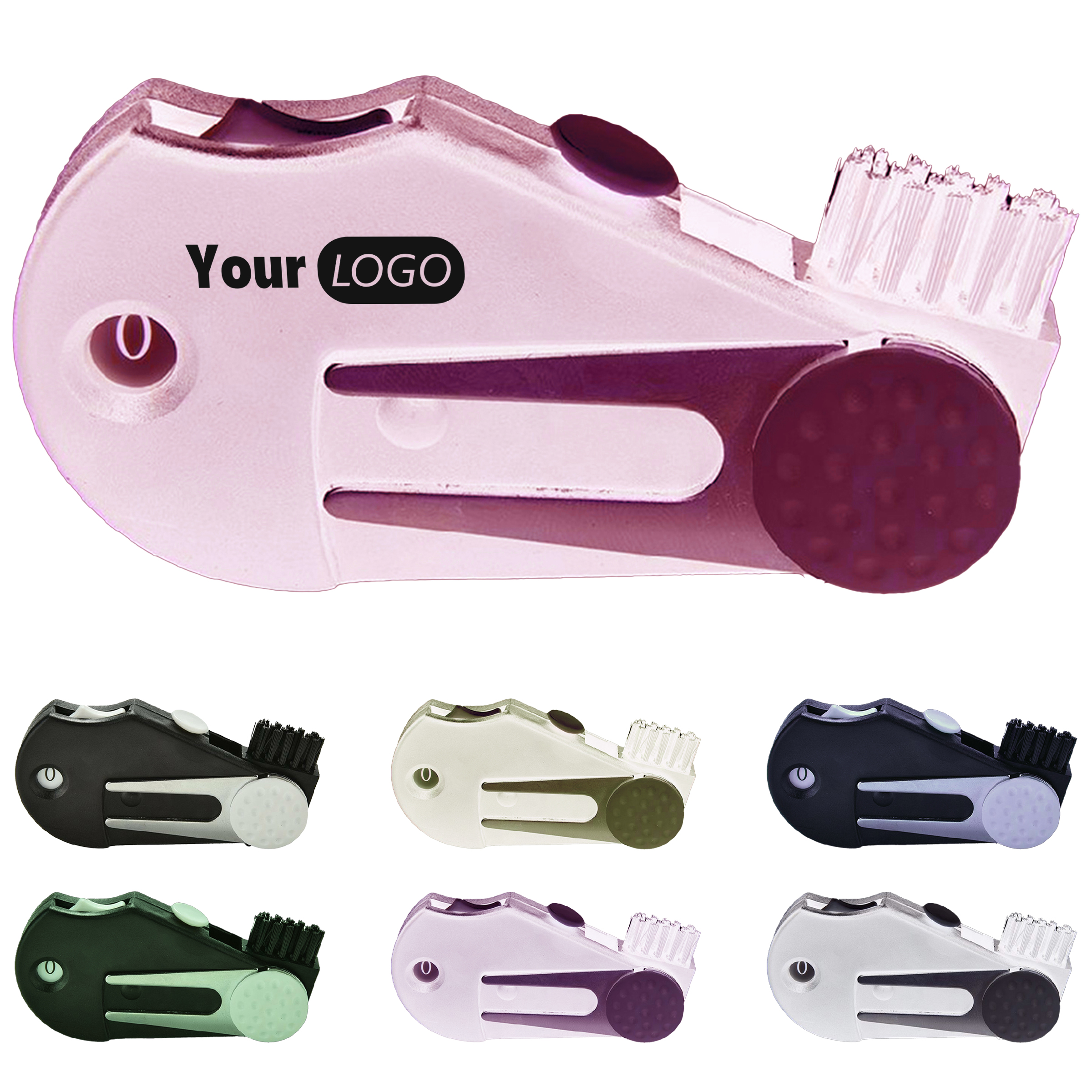 Plastic Five In One Tool Fork Green 2