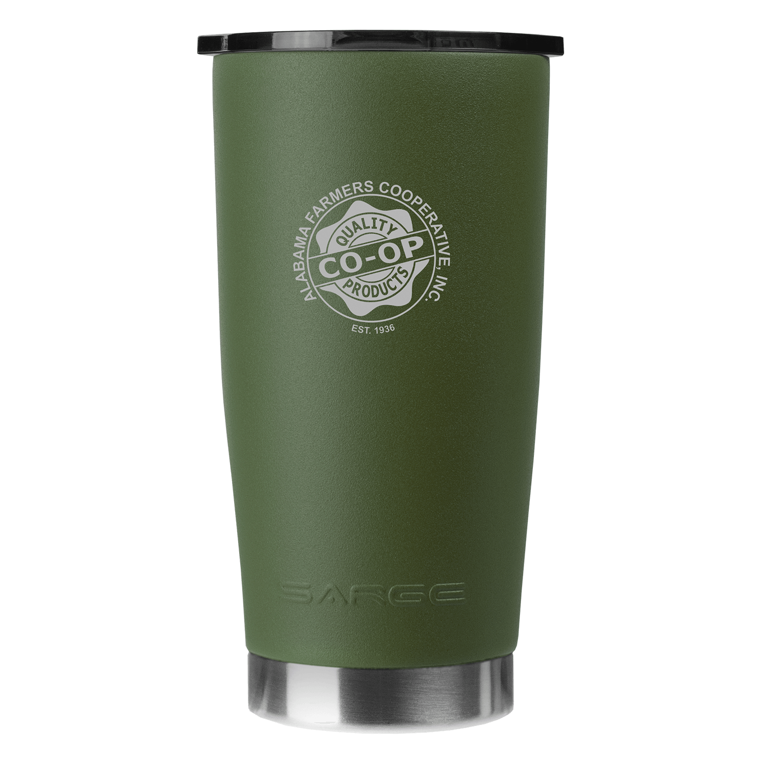 20oz Green Gator Coated Desert Cup 2