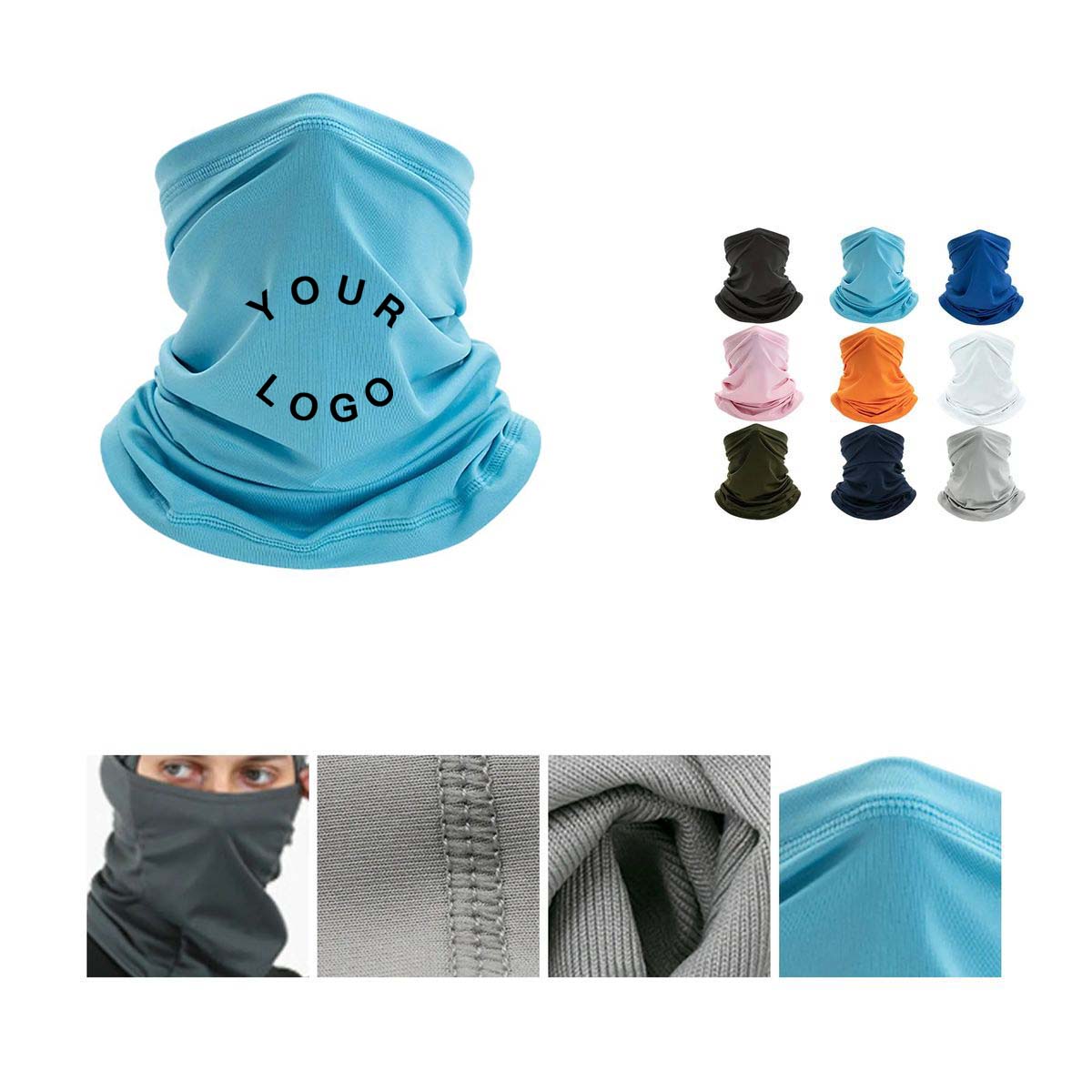 Lightweight Cooling Neck Cover for Summer Use 4