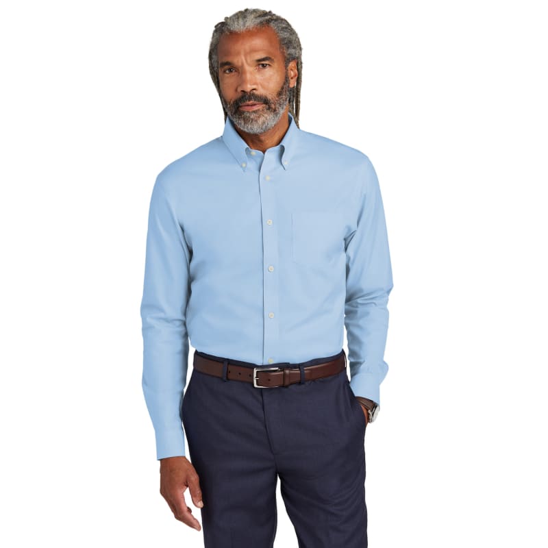 Brooks Brothers Wrinkle-Free Stretch Pinpoint Shirt 4