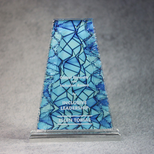 Acrylic Tower With Crinkle Edge 5