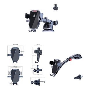 Universal Car Mount Phone Holder Desk Stand With Suction Cup Base 3