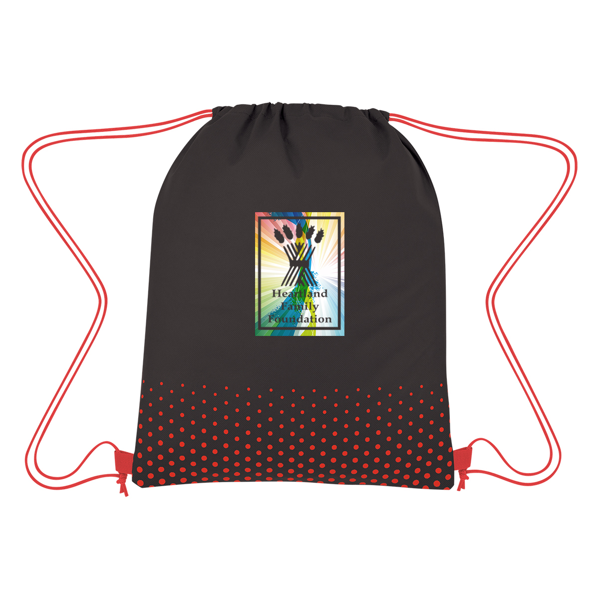 Connect The Dots Non-Woven Drawstring Bag 15