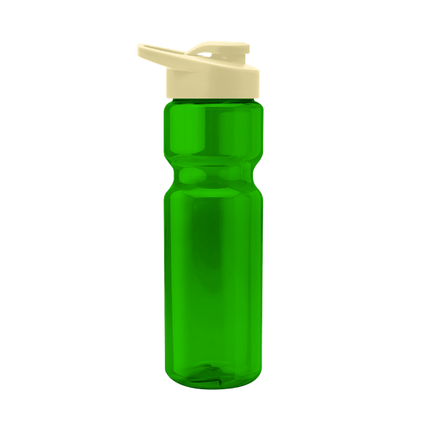Blazer 28oz Transparent Bike Bottle w/Drink-thru Lid 316