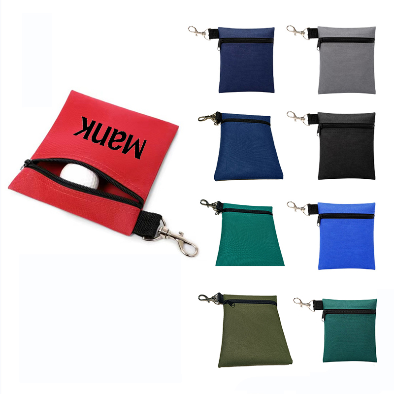 GolfBag Nylon Ball Cover Small Fanny Pack 4