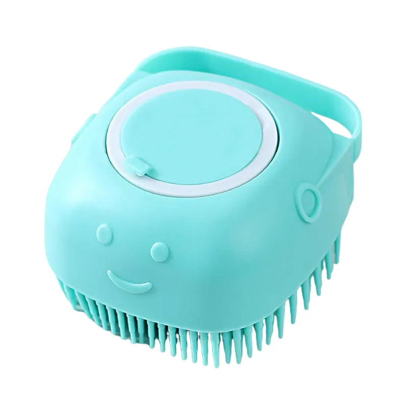 Pet Bath Brush Silicone Grooming 6