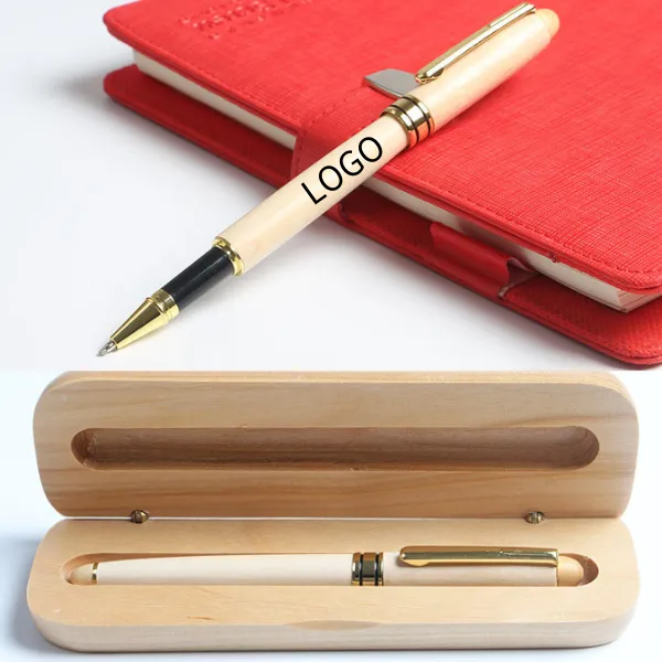 Maple Wood Fountain Pen Gift Box 2