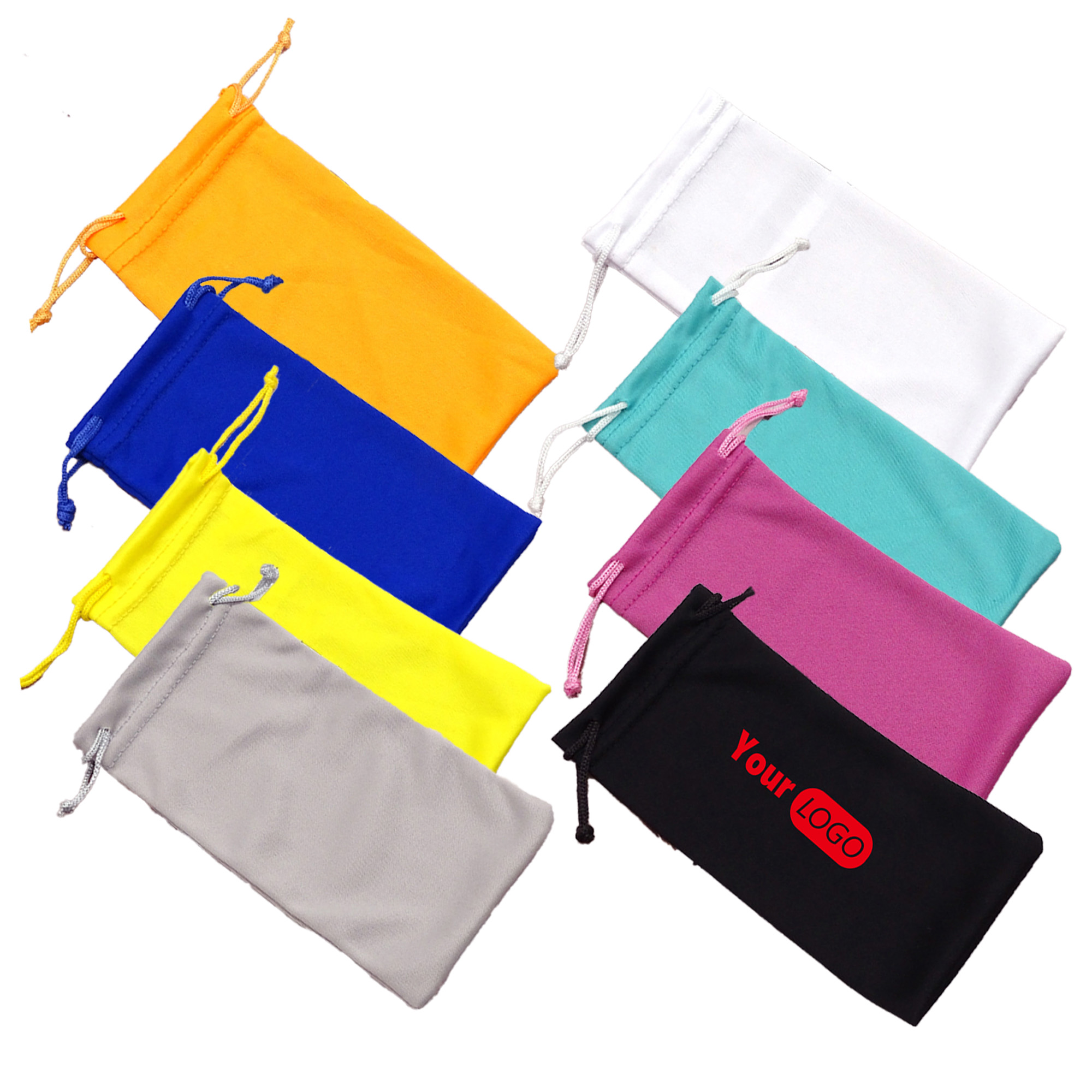 Pouch Ultra-Soft Microfiber Eyeglass with Drawstring Closure 10