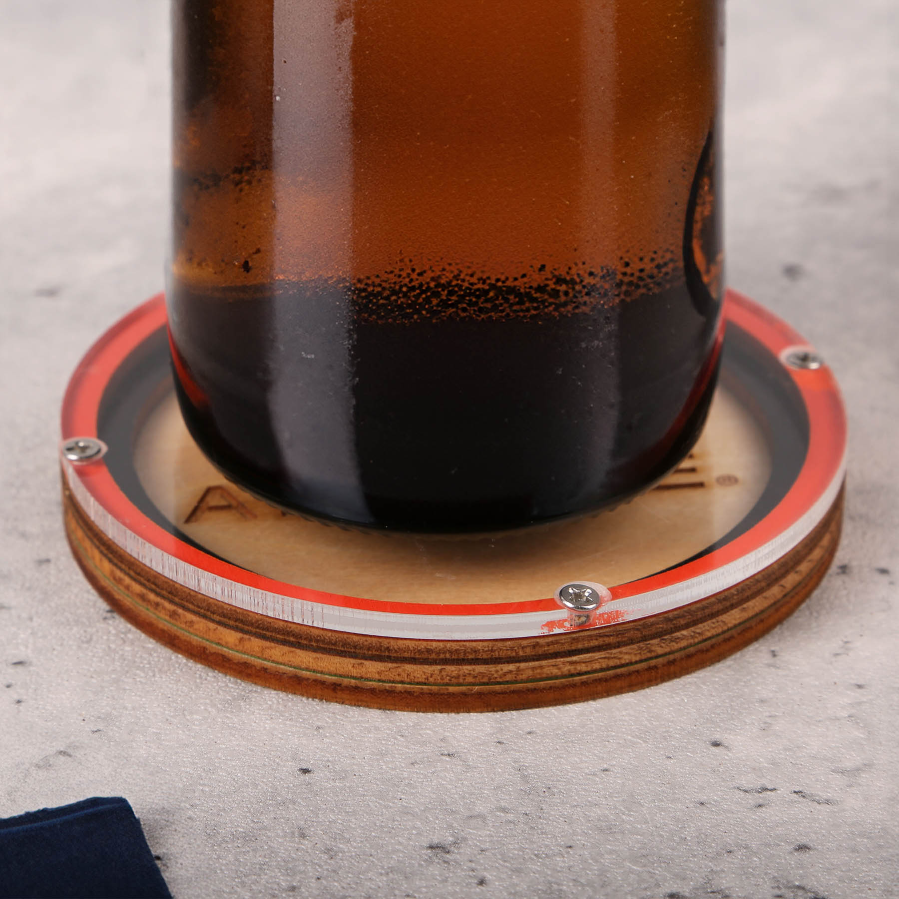 Layered Wood Coaster 6