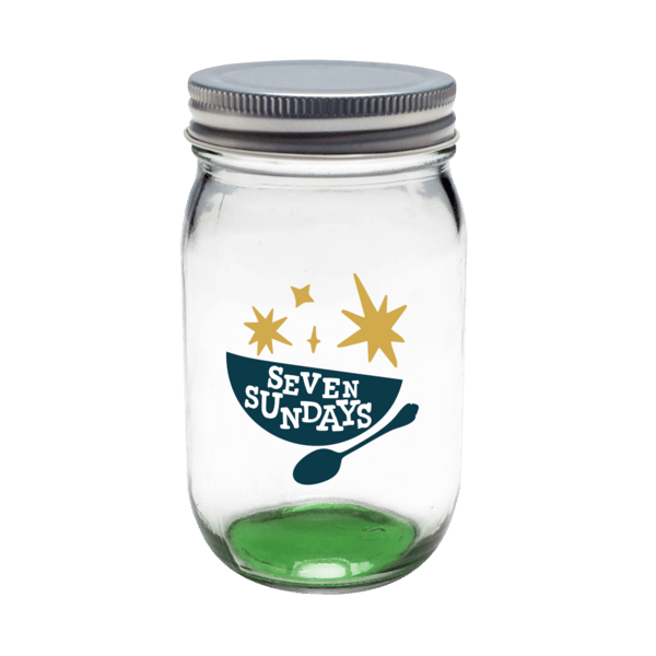Homemade 16 oz. Canning Lids Mason Jar 40
