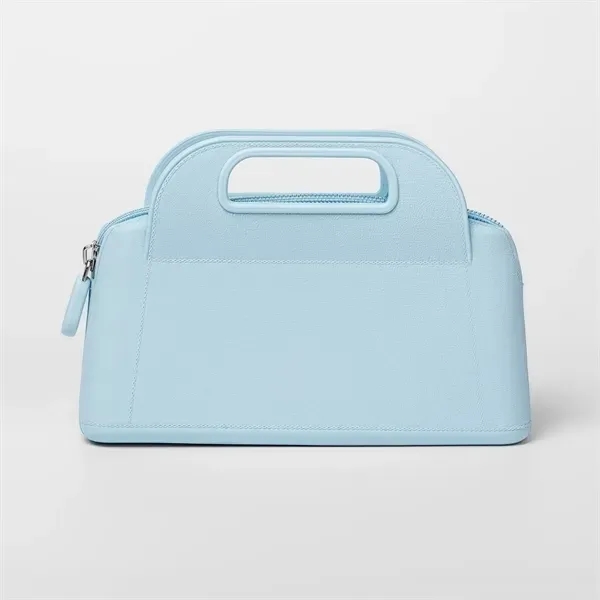 Compact Silicone Makeup Bag with Handle 10