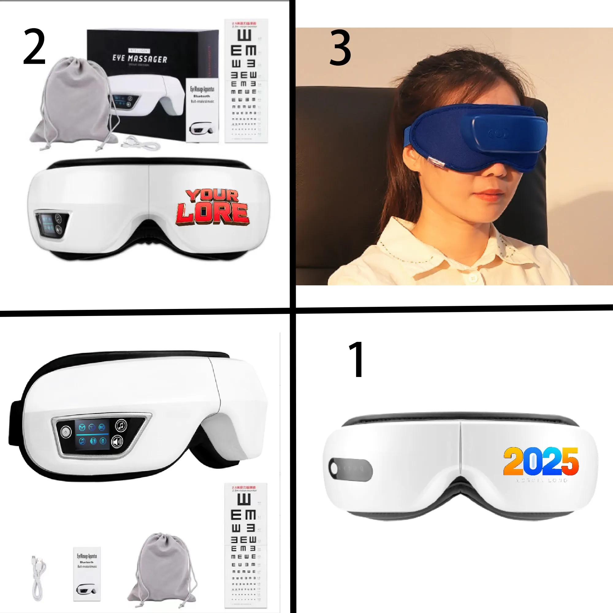 Eye Music Massager One to three generations 4