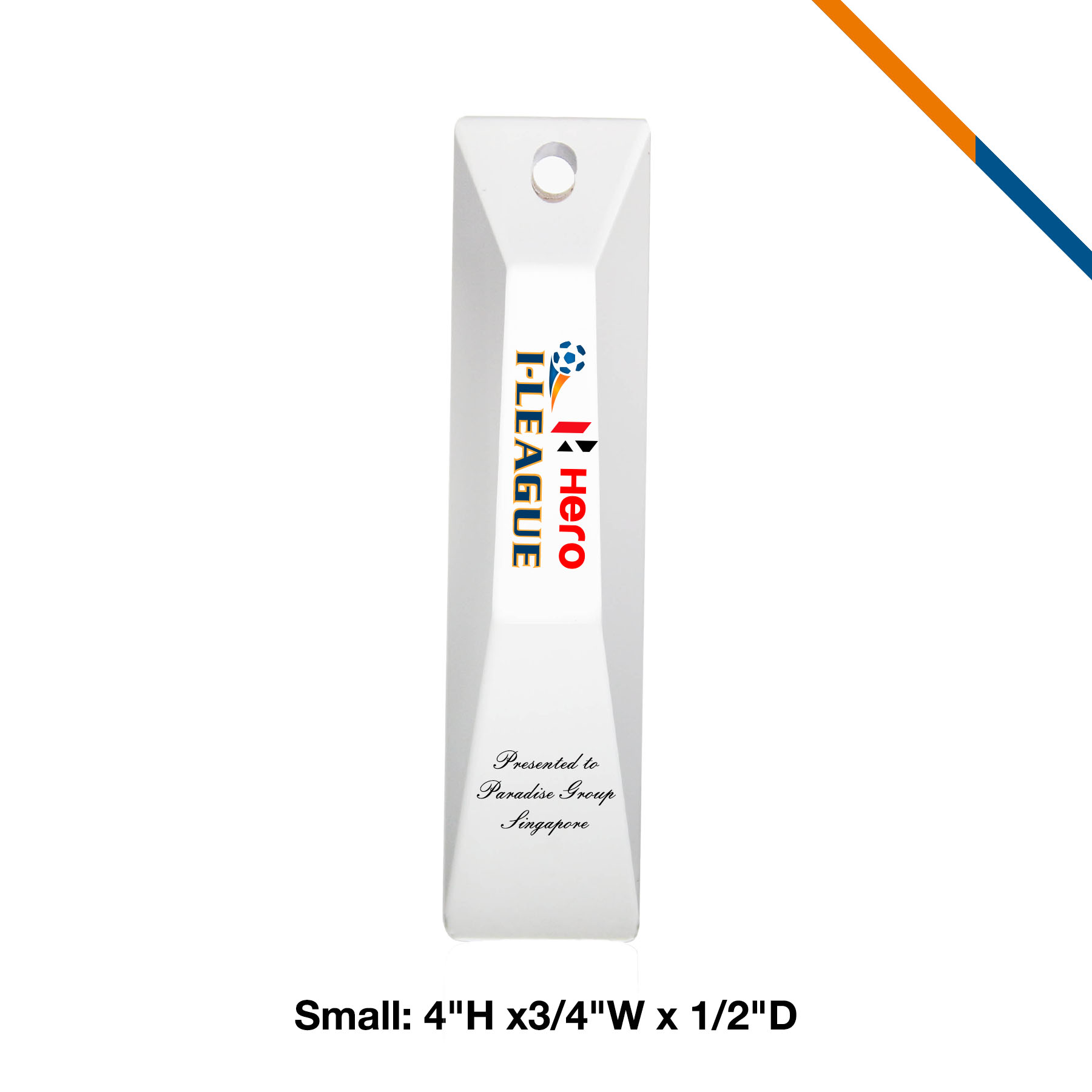 Odayle Rectangle Award Ornament 4