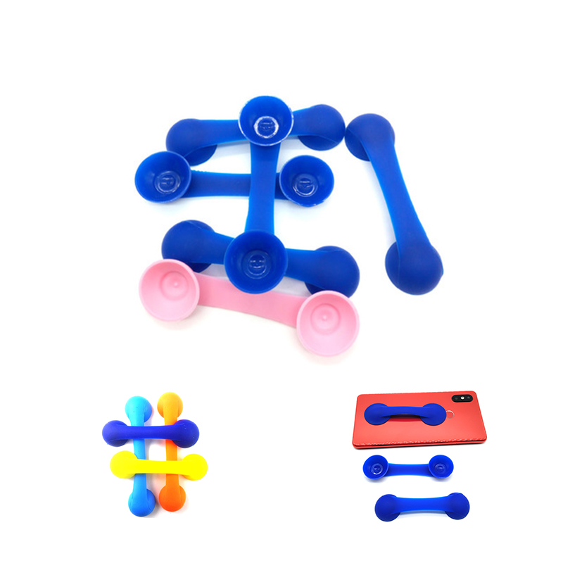 Silicone double suction cup mobile phone holder 2