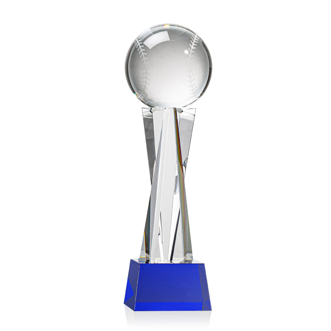 Baseball Award on Grafton Base - Blue 5