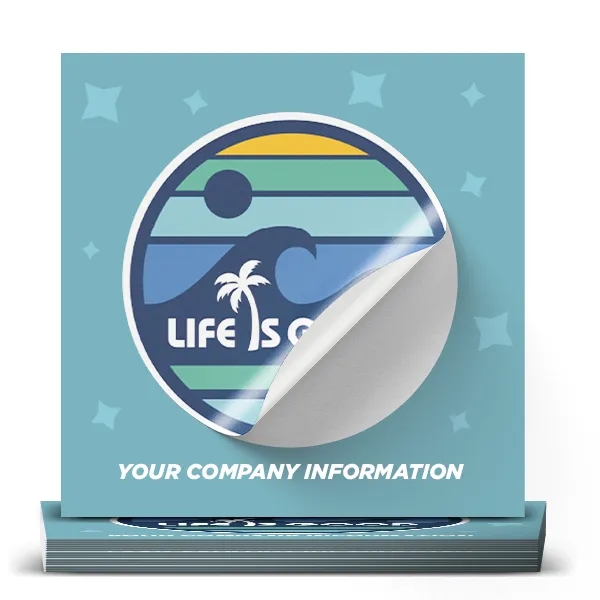 Full Color Kiss Cut Sticker 10