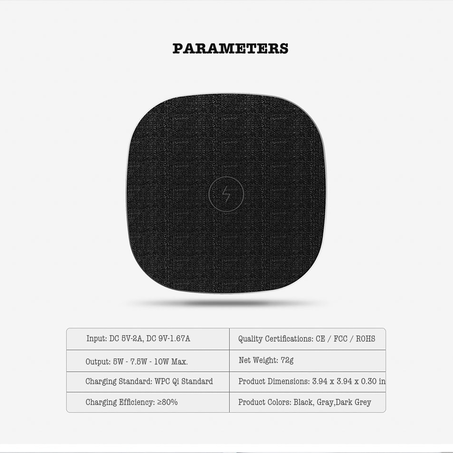 Wireless Charger – Fast, Safe Charging for Apple and Android 3