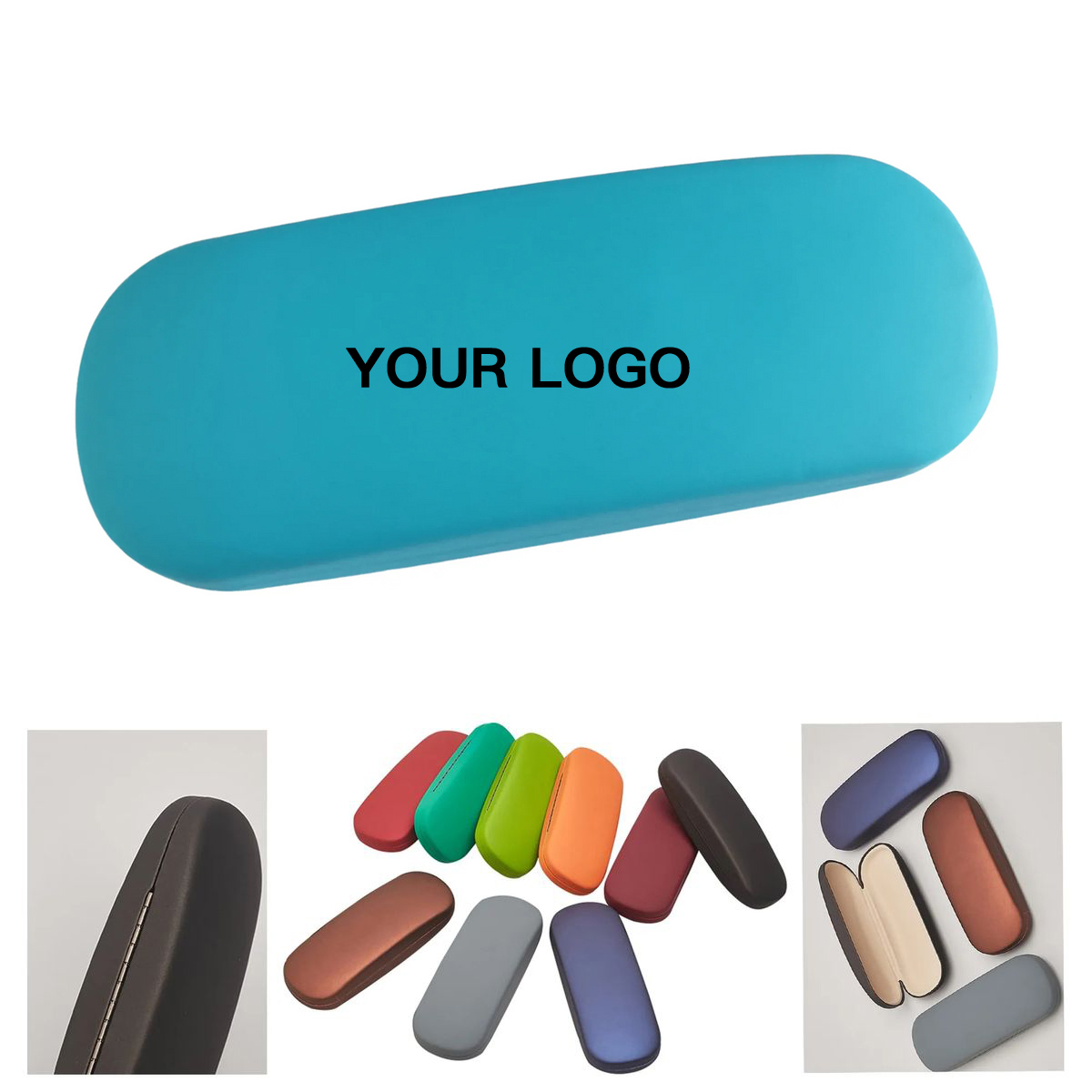 Lightweight PU Leather Glasses Storage Case 2