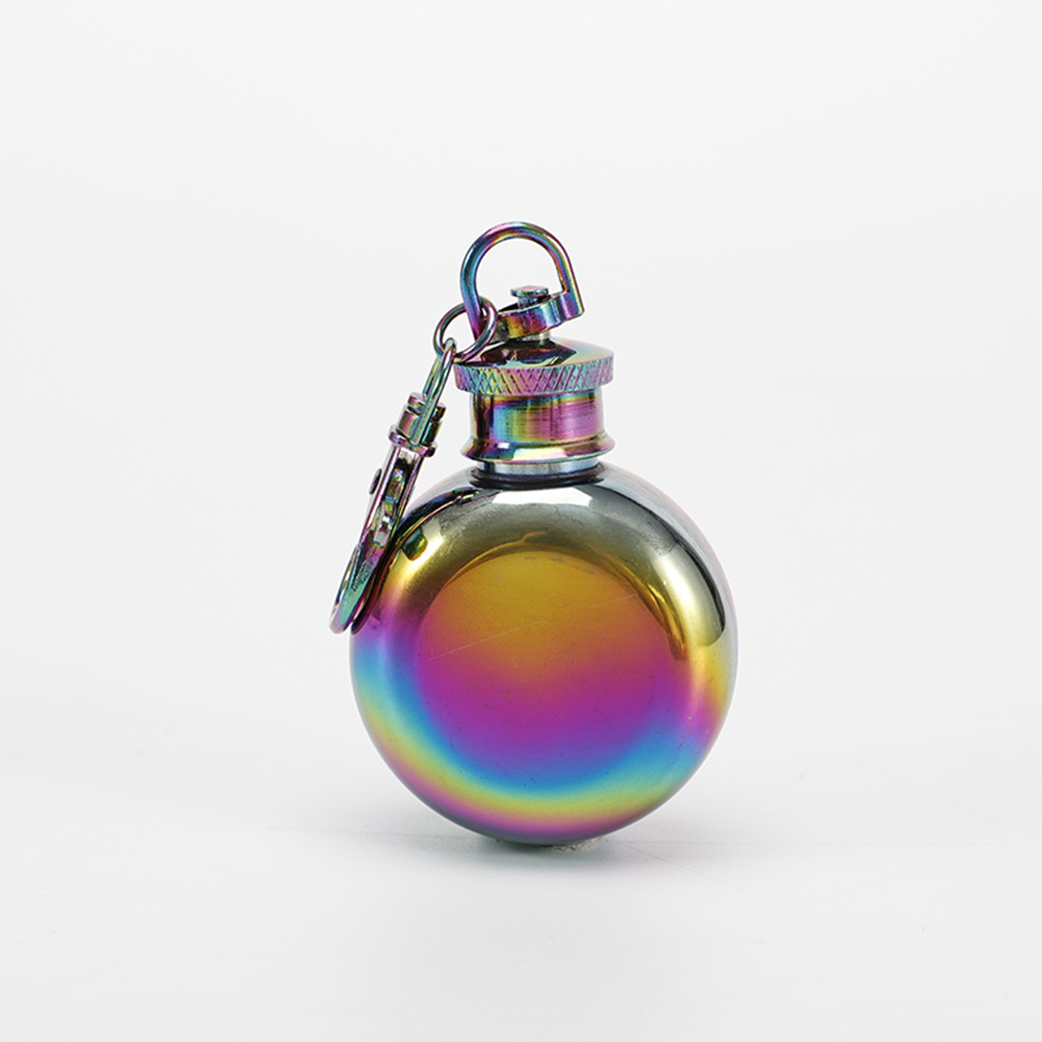 28ml Hip Flask with Keychains 6