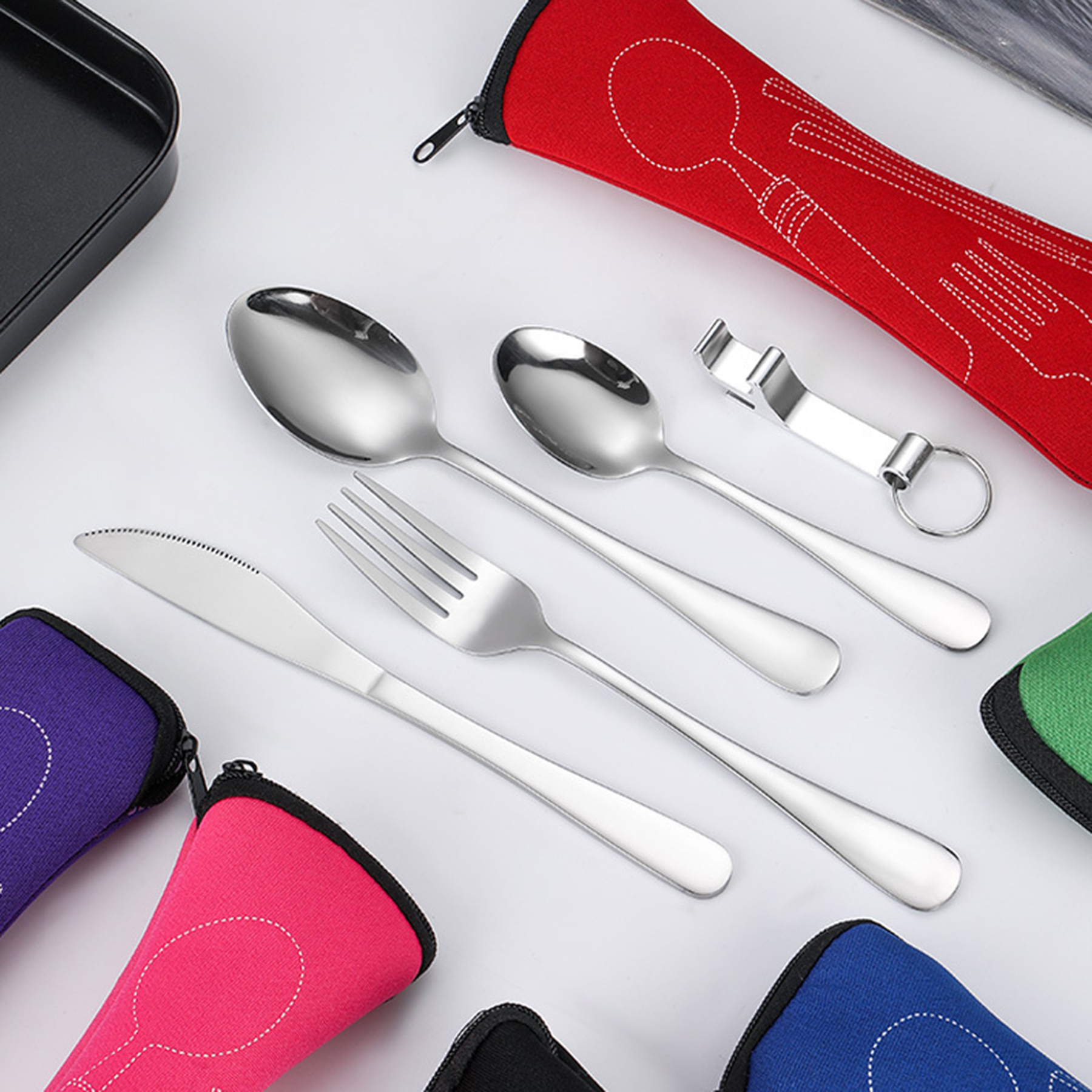 Stainless Steel Cutlery 5 Pcs Set 4