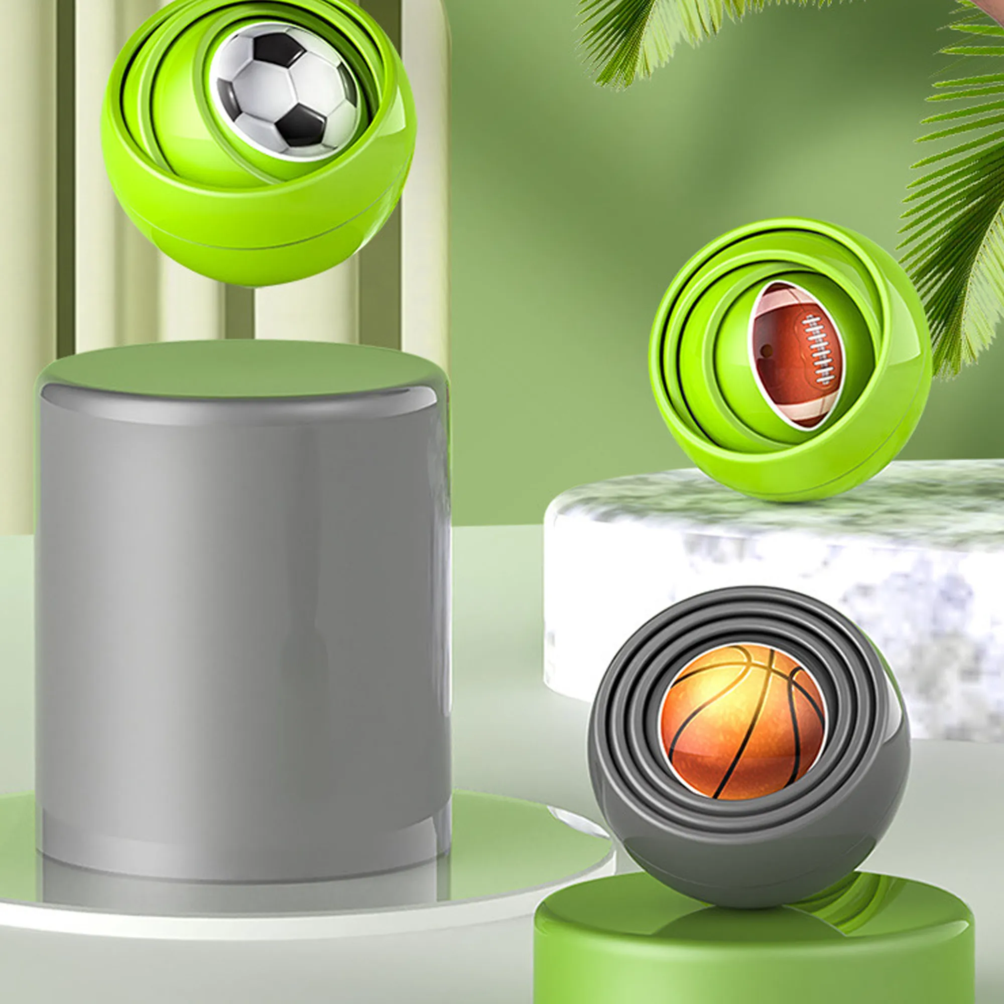 3D Infinity Fidget Flip Ball 2