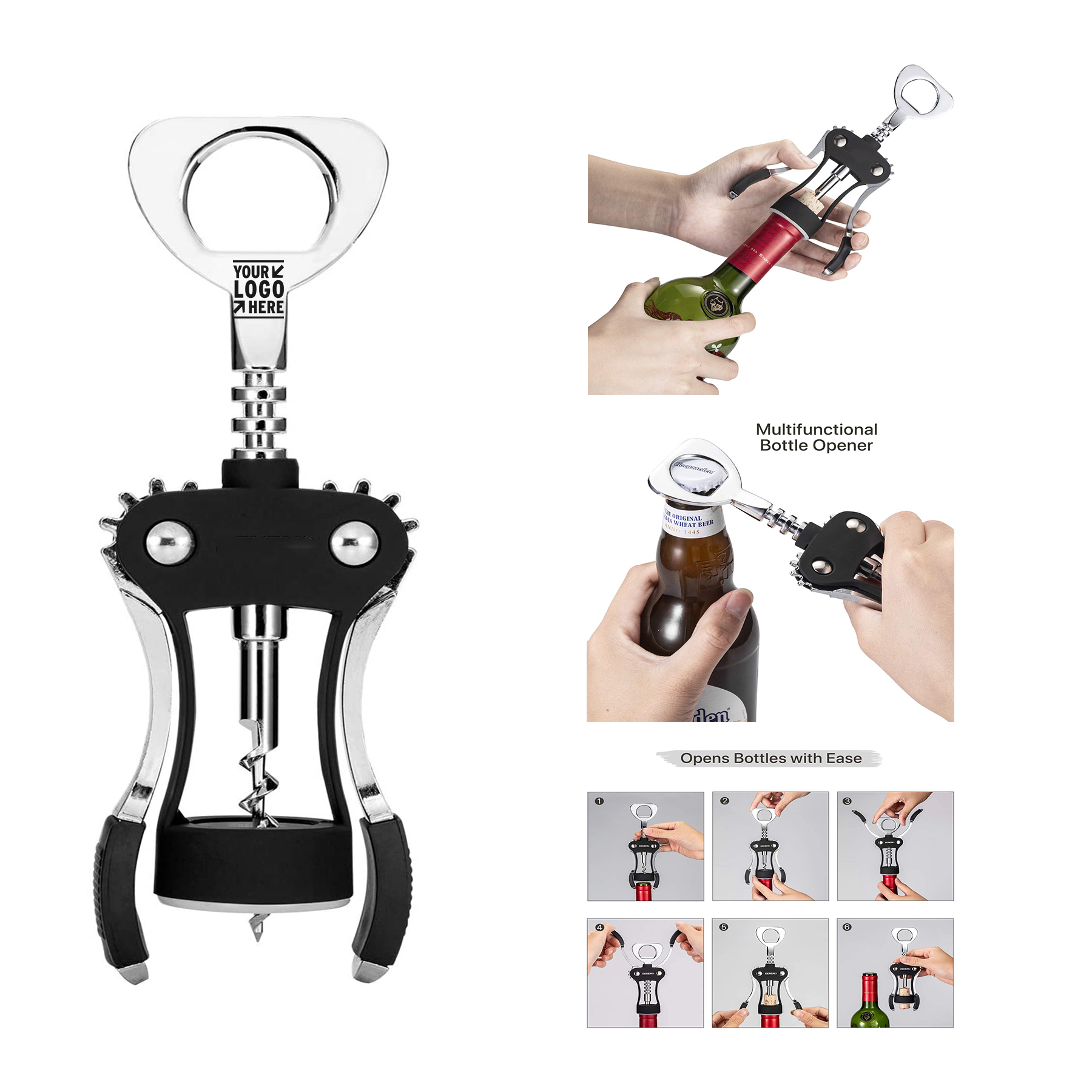 Zinc Alloy Premium Wing Corkscrew 1
