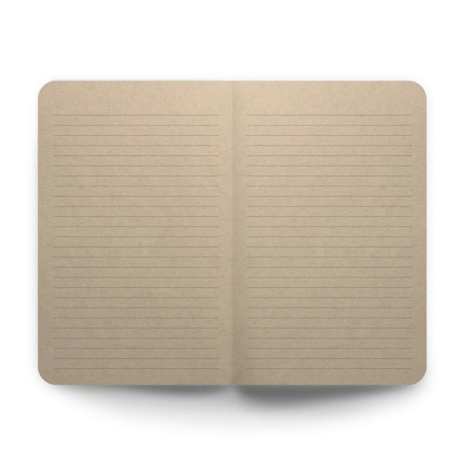 Denik® USA-Made Recycled Executive Layflat A5 Kraft Notebook 3