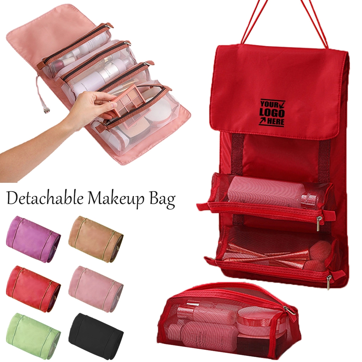 4-In-1 Detachable Makeup Bag 3