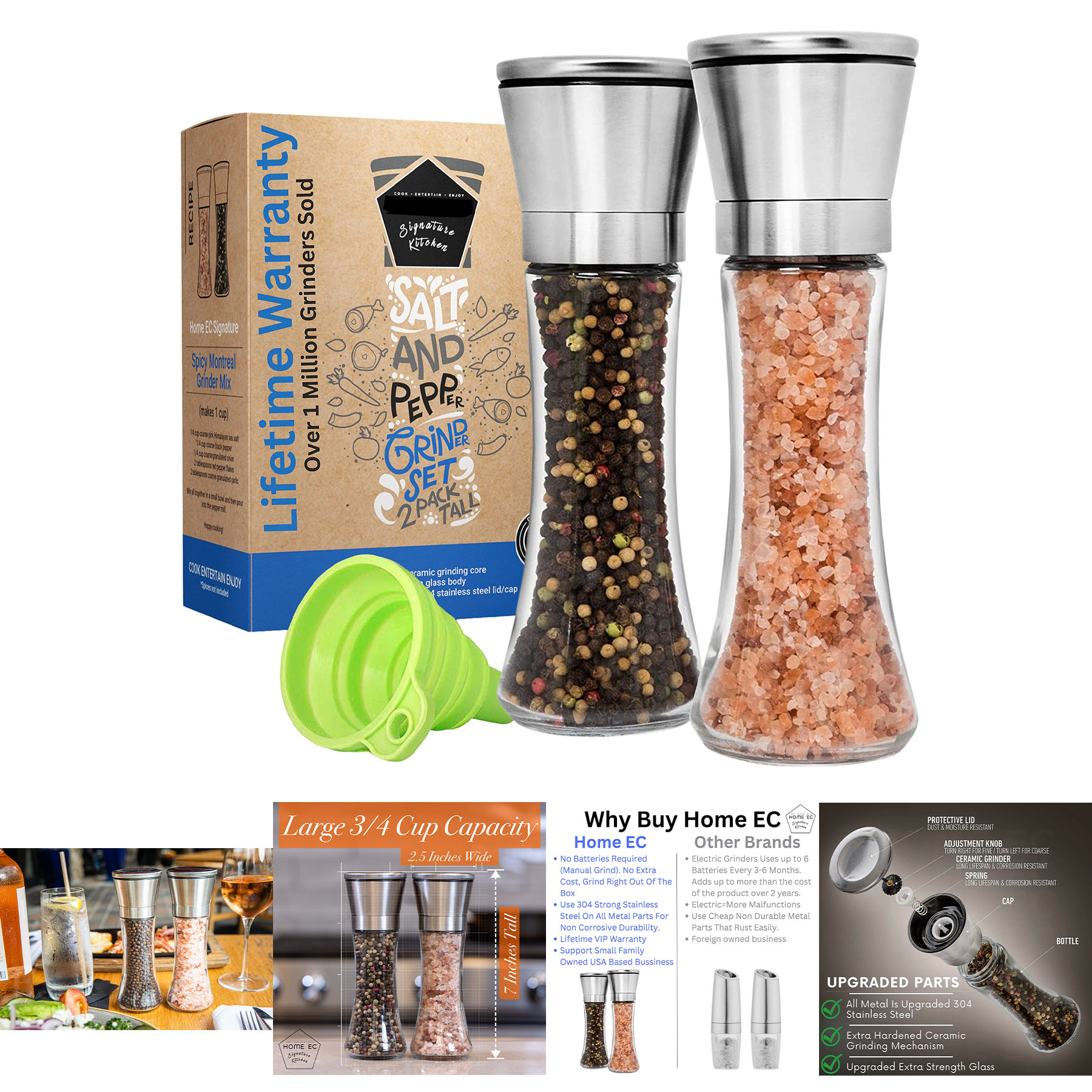 Original Salt and Pepper Grinder Set 2