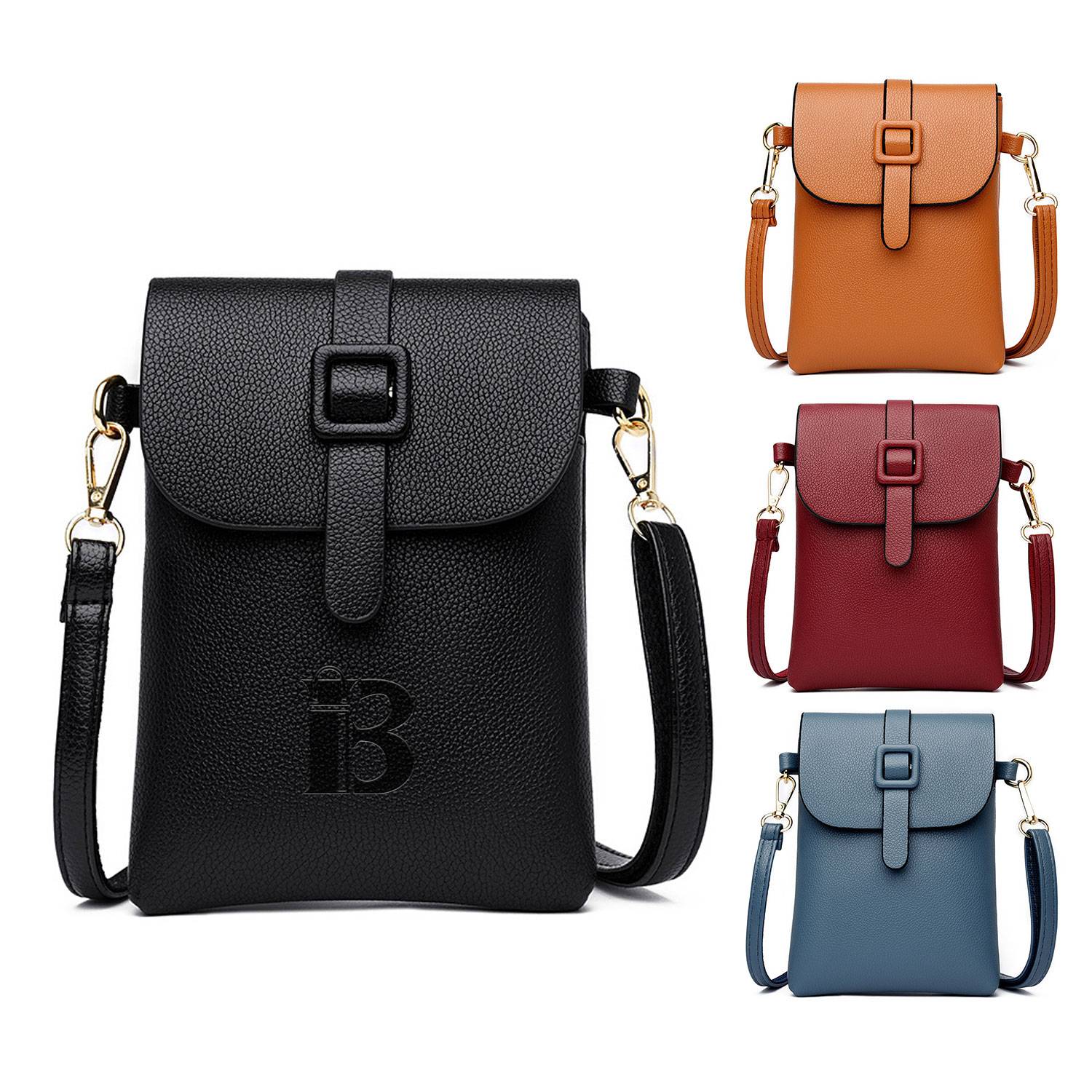 Mini Phone Soft PU leather crossbody bag 2