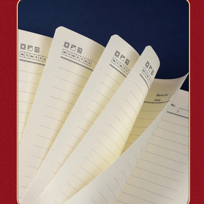 PU Leather A5/B5 Business Meeting Travel Journal Notebook 5