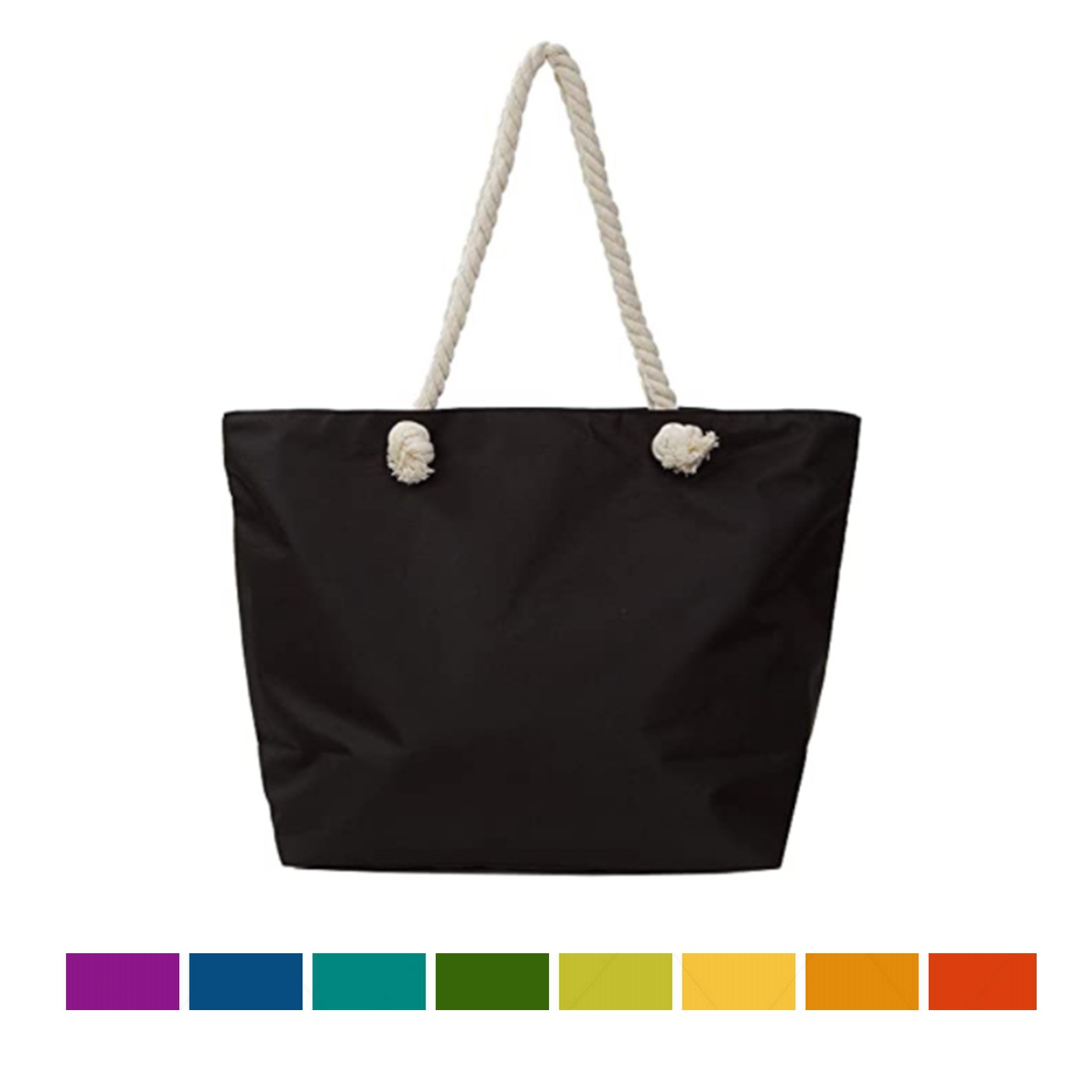Canvas Beach Tote Bag, custom tote bag with logo imprint 3