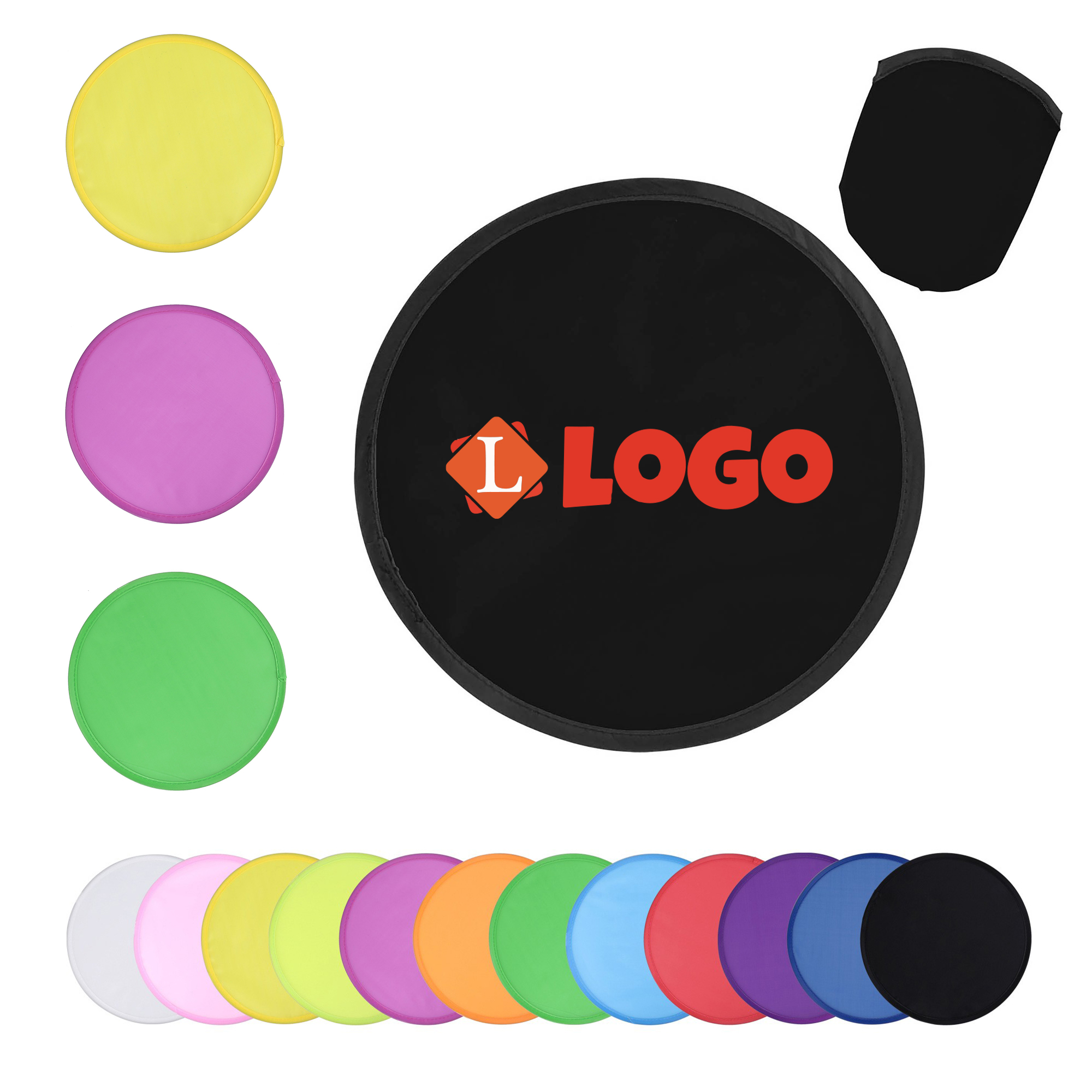Compact Flying Disc Multi-Function Handheld Fan 5