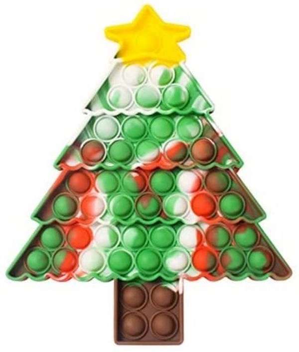 Christmas Push Pop Bubble Fidget Sensory Toy 10