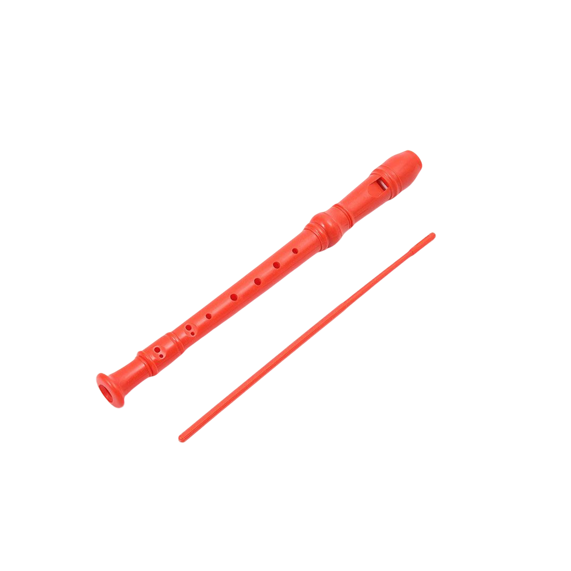 Acrylonitrile Butadiene Styrene Eight Hole Recorder Three Piece Design 6